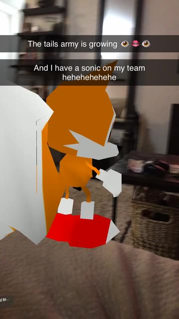 Preview for a Spotlight video that uses the Tails Lens