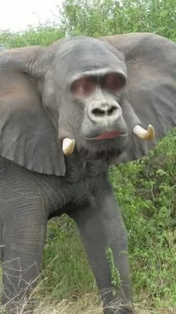 Preview for a Spotlight video that uses the elephant kong Lens