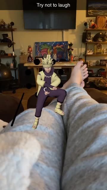 Preview for a Spotlight video that uses the Naruto Uzumaki Lens