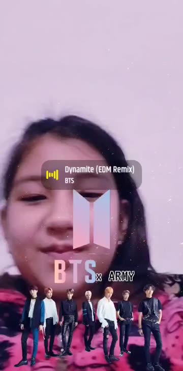 Preview for a Spotlight video that uses the BTS x ARMY Lens