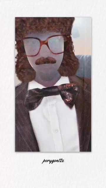Preview for a Spotlight video that uses the Retro Party Look Lens