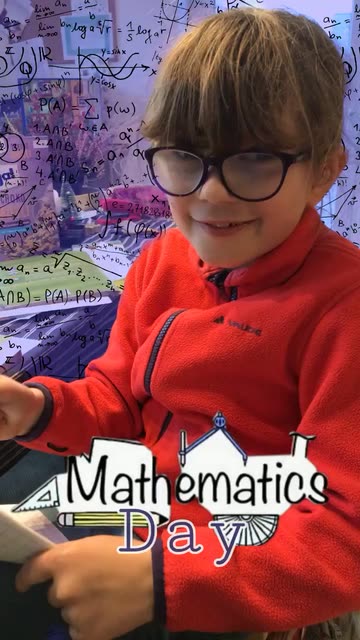 Preview for a Spotlight video that uses the Mathematics Day Lens