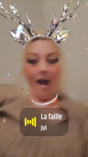 Preview for a Spotlight video that uses the Crystal Antlers Lens
