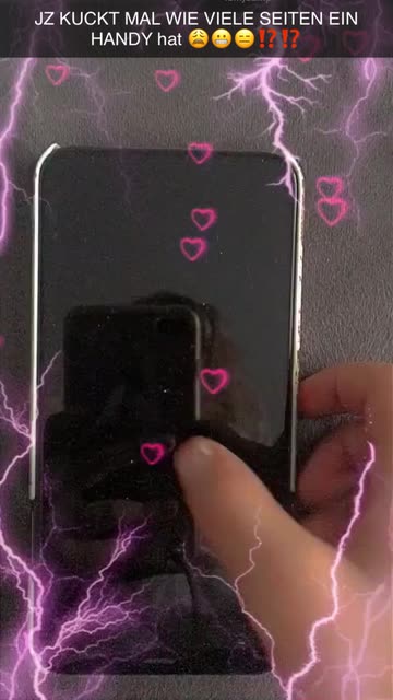 Preview for a Spotlight video that uses the pink lightning Lens