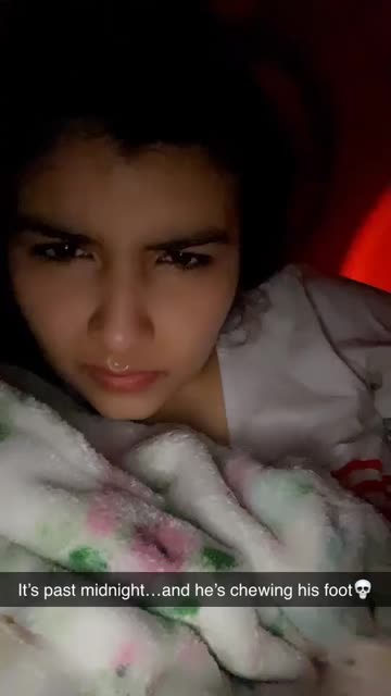 Preview for a Spotlight video that uses the no makeup look Lens