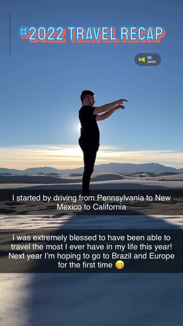 I started by driving from Pennsylvania to New Mexico to California I went to the grand canyon in march I went to Hawaii in April Back to Pennsylvania in July Las Vegas and Palm Springs for