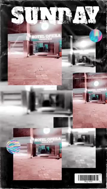Preview for a Spotlight video that uses the Photo Template Lens
