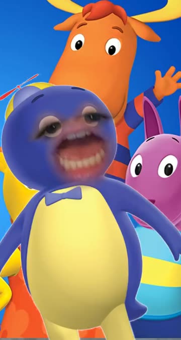 Preview for a Spotlight video that uses the backyardigans Lens