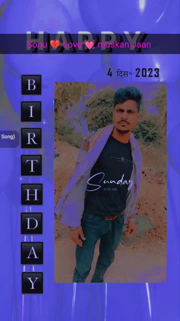 Preview for a Spotlight video that uses the Happy Birthday Lens