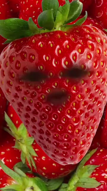 Preview for a Spotlight video that uses the single strawberry Lens