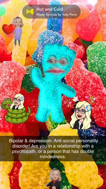 Preview for a Spotlight video that uses the Sour Patch Kids Lens