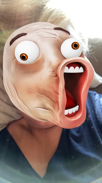 Preview for a Spotlight video that uses the Funny Voice Lens