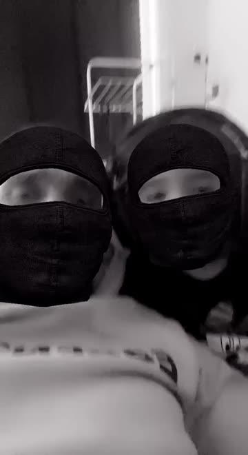 Preview for a Spotlight video that uses the balaclava Lens