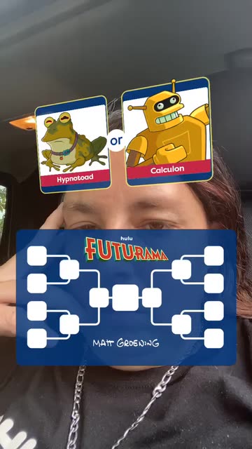 Preview for a Spotlight video that uses the Futurama Bracket Lens