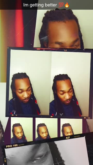 Preview for a Spotlight video that uses the Film Collage Lens