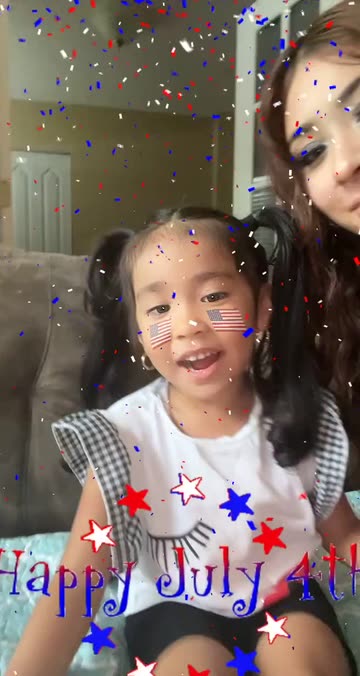 Preview for a Spotlight video that uses the Fourth Of July Lens