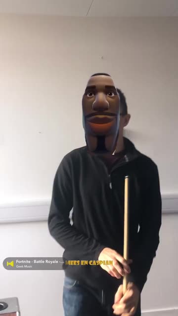Preview for a Spotlight video that uses the FortniteDefaultBoi Lens