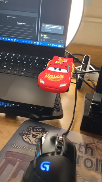 Preview for a Spotlight video that uses the Lightning McQueen Lens