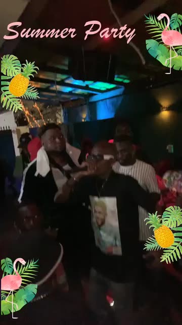 Preview for a Spotlight video that uses the summer party Lens