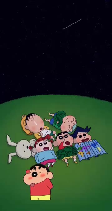 Preview for a Spotlight video that uses the ShinChan Wallpaper Lens