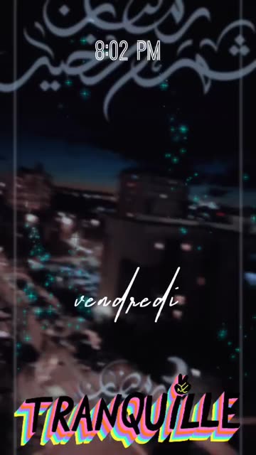 Preview for a Spotlight video that uses the Ramadan Lens