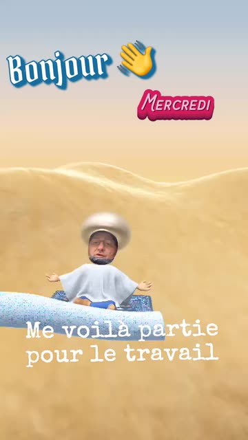 Preview for a Spotlight video that uses the Flying Carpet Lens
