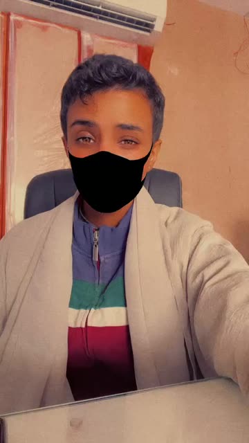 Preview for a Spotlight video that uses the Black Mask Lens