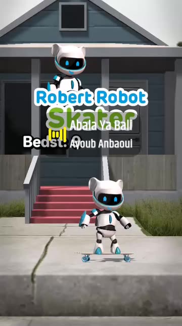 Preview for a Spotlight video that uses the RobertRobot Skater Lens