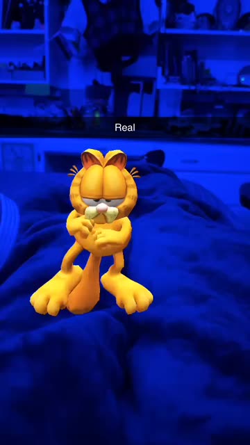 Preview for a Spotlight video that uses the Garfield Lens