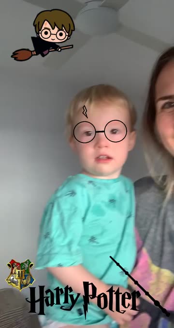 Preview for a Spotlight video that uses the harry potter Lens