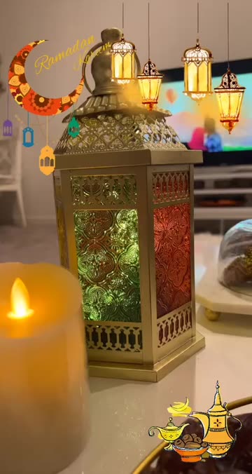 Preview for a Spotlight video that uses the ramadan Lens