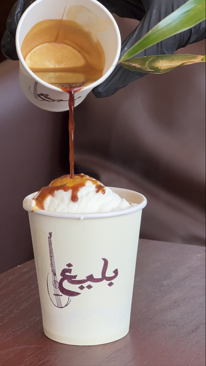 محتوى سناب شات لـ مقهى بليغ