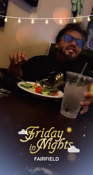 Preview for a Spotlight video that uses the Beard and glasses Lens