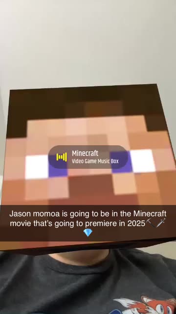 Preview for a Spotlight video that uses the Minecraft head Lens