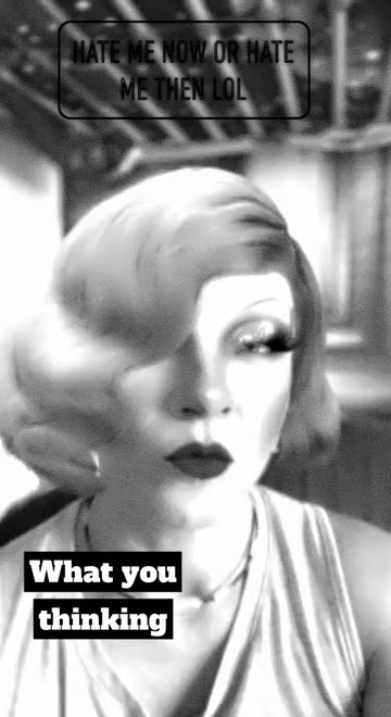 Preview for a Spotlight video that uses the Old Hollywood Glam Lens