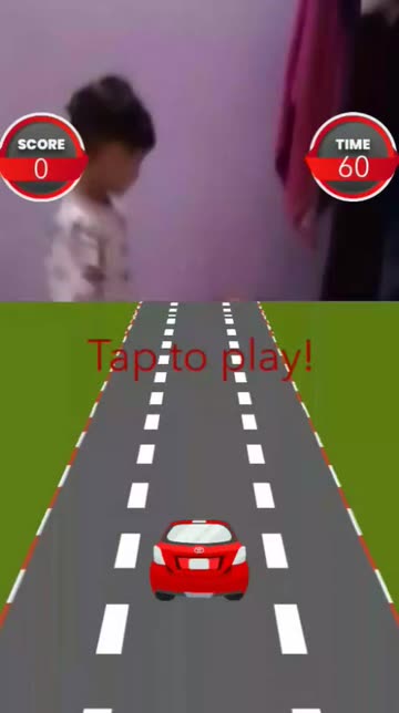 Preview for a Spotlight video that uses the Car Game Lens