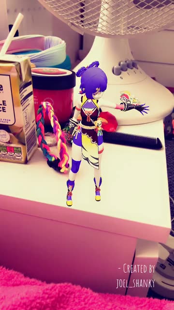 Preview for a Spotlight video that uses the Anime Girl Dance Lens