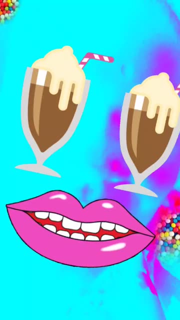 Preview for a Spotlight video that uses the Milkshake Lens