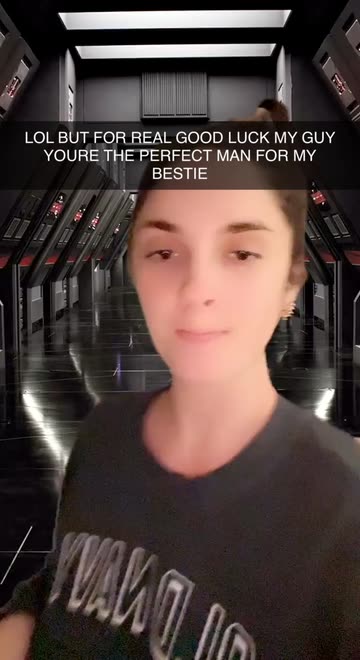 Preview for a Spotlight video that uses the Star Wars Hallway Lens