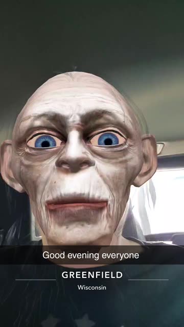 Preview for a Spotlight video that uses the Gollum Lens
