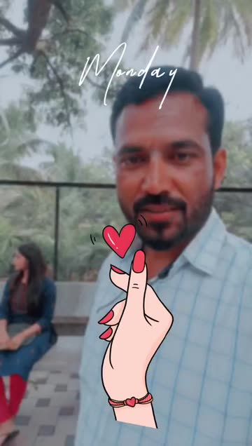 Preview for a Spotlight video that uses the Girl Hand Love Lens