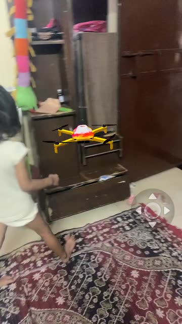 Preview for a Spotlight video that uses the Drone Quadcopter Lens