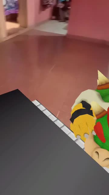 Preview for a Spotlight video that uses the Peaches Bowser Lens
