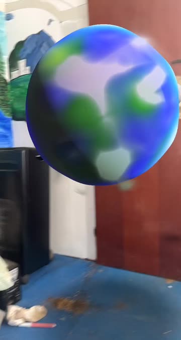 Preview for a Spotlight video that uses the Planet Generator Lens