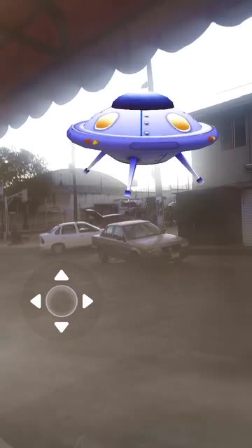 Preview for a Spotlight video that uses the RC UFO Lens