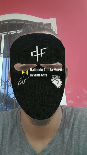 Preview for a Spotlight video that uses the Pnl balaclava Lens