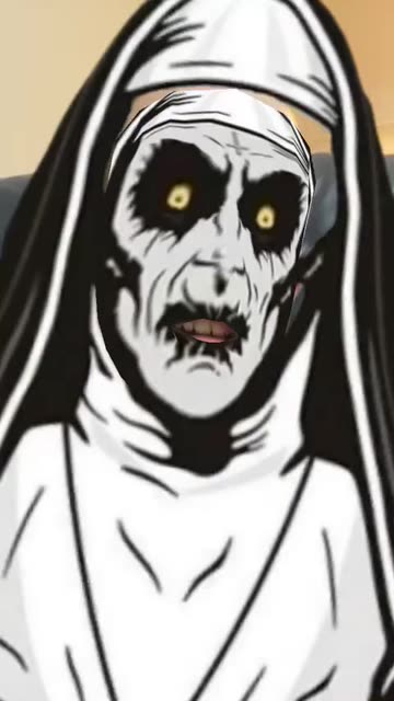 Preview for a Spotlight video that uses the The Nun Horror Lens