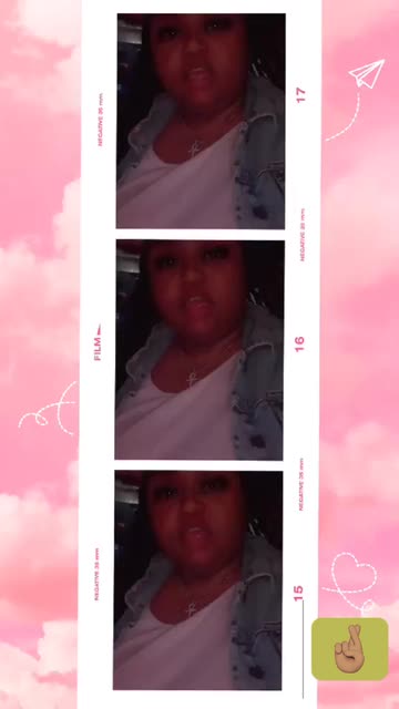 Preview for a Spotlight video that uses the Pink Clouds Lens