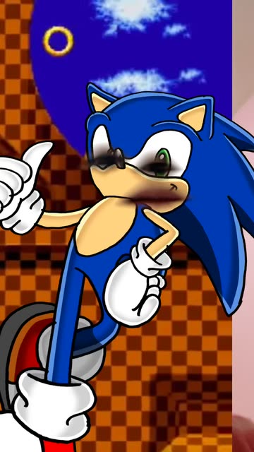 Preview for a Spotlight video that uses the sonic face Lens