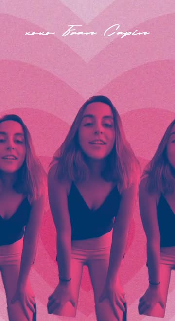 Preview for a Spotlight video that uses the Pink and in love Lens